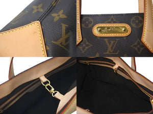 LOUIS VUITTON ルイヴィトン ハンドバッグ M45643 ウィルシャーPM モノグラム ブラウン ゴールド金具 美品 中古 58030