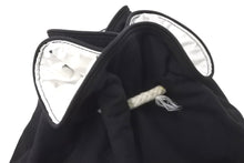 Load image into Gallery viewer, CHANEL シャネル 巾着バッグ キャンバス ビニール ブラック ホワイト ノベルティ 良品 中古 58054