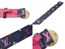 Load image into Gallery viewer, LOUIS VUITTON ルイヴィトン ベルト・バックル サンチュール T&amp;B モノグラム ベルト M9628 ノワール ゴールド金具 美品 中古 58080