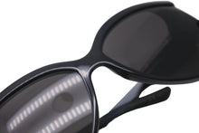 Load image into Gallery viewer, 極美品 BALENCIAGA バレンシアガ サングラス フォックス型 63□15-115 BB0038S プラスチック ブラック シルバー金具 中古 58088