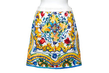 Load image into Gallery viewer, DOLCE&amp;GABBANA ドルチェアンドガッバーナ スカート ミニスカート キッズ コットン シルク ビスコース 11/12 FPM5E 美品 中古 58107