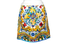 Load image into Gallery viewer, DOLCE&amp;GABBANA ドルチェアンドガッバーナ スカート ミニスカート キッズ コットン シルク ビスコース 11/12 FPM5E 美品 中古 58107