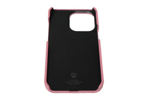 Load image into Gallery viewer, 新品未使用 MCM エムシーエム スマホケース 携帯 IPHONE13 PRO ピンク フレンチブルドッグ MXECATA04 QZ001 中古 58120