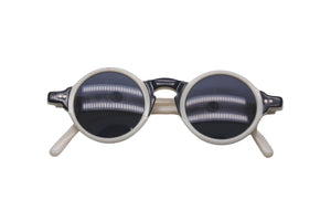 FENDI フェンディ サングラス ホワイト ブラック サイズ41□23 FS204 シルバー金具 美品 中古 58163 