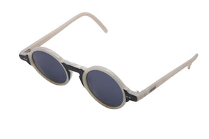 FENDI フェンディ サングラス ホワイト ブラック サイズ41□23 FS204 シルバー金具 美品 中古 58163 