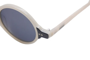FENDI フェンディ サングラス ホワイト ブラック サイズ41□23 FS204 シルバー金具 美品 中古 58163 