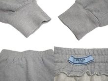 Load image into Gallery viewer, PRADA プラダ スウェットパンツ パンツ グレー トライアングルロゴ 132361 コットン XS レディース 美品 中古 58201