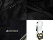 Load image into Gallery viewer, 極美品 MIUMIU ミュウミュウ ショルダーバッグ カモフラージュ 5BH158 2D4H F0161 582035BH158 2D4H F0161 中古 58203