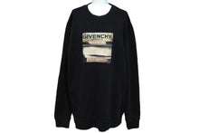 画像をギャラリービューアに読み込む, Givenchy ジバンシー スウェット トレーナー 裏起毛 フォトデザイン ブラック サイズL 17S7345653 美品 中古 58207 