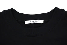 画像をギャラリービューアに読み込む, Givenchy ジバンシー スウェット トレーナー 裏起毛 フォトデザイン ブラック サイズL 17S7345653 美品 中古 58207 