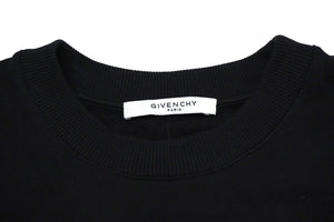 Givenchy ジバンシー スウェット トレーナー 裏起毛 フォトデザイン ブラック サイズL 17S7345653 美品 中古 58207 