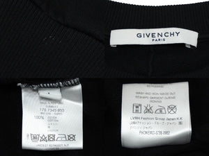 Givenchy ジバンシー スウェット トレーナー 裏起毛 フォトデザイン ブラック サイズL 17S7345653 美品 中古 58207 