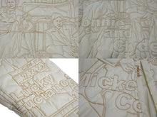 Load image into Gallery viewer, pellepelle ペレペレ レザージャケット サイズM 刺繍デザイン アイボリー ホワイト ヴィンテージ 美品 中古 4c057721