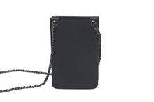 Load image into Gallery viewer, CHANEL シャネル ショルダーバッグ ココマーク チェーンショルダー レザー ブラック A92304 19番台 シルバー金具 美品 中古 58271