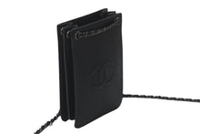 Load image into Gallery viewer, CHANEL シャネル ショルダーバッグ ココマーク チェーンショルダー レザー ブラック A92304 19番台 シルバー金具 美品 中古 58271