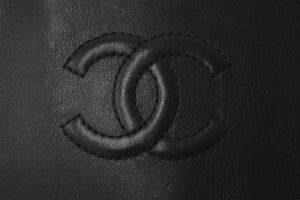 CHANEL シャネル ショルダーバッグ ココマーク チェーンショルダー レザー ブラック A92304 19番台 シルバー金具 美品 中古 58271