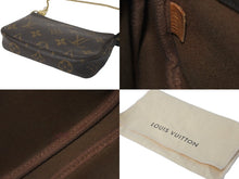 Load image into Gallery viewer, LOUIS VUITTON ルイヴィトン ポーチ M58009 ミニポシェット アクセソワール モノグラム ブラウン ゴールド金具 美品 中古 58291