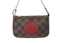 Load image into Gallery viewer, 極美品 LOUIS VUITTON ルイヴィトン アクセサリーポーチ ミニポシェットアクセソワール Ｔ＆Ｂ ダミエ エベヌ N58011 中古 58293