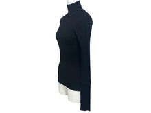 Load image into Gallery viewer, 極美品 MaxMara マックスマーラ ハイネック ニット 長袖トップス 2313662333 6 70 ウール ポリエステル ブラック サイズS 中古 4b005830