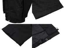Load image into Gallery viewer, PRADA プラダ 長袖シャツ NYLON SIGLATO ナイロンシグラート 88255 NERO サイズ40 シルバー金具 美品 中古 58300