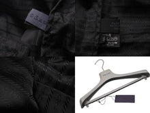 Load image into Gallery viewer, PRADA プラダ 長袖シャツ NYLON SIGLATO ナイロンシグラート 88255 NERO サイズ40 シルバー金具 美品 中古 58300
