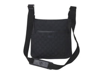 Load image into Gallery viewer, GUCCI グッチ ショルダーバッグ GG柄 GGキャンバス コットンキャンバス レザー 122793 シルバー金具 美品 中古 58351