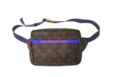 極美品 LOUIS VUITTON ルイヴィトン ショルダーバッグ メッセンジャーPM モノグラムキャンバス M43843 ゴールド金具 中古 58397