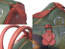Load image into Gallery viewer, LOUIS VUITTON ルイヴィトン モナリザ スピーディ30 ボストンバッグ マスターズコレクション M43372 ピンク 美品 中古 58402