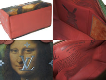 Load image into Gallery viewer, LOUIS VUITTON ルイヴィトン モナリザ スピーディ30 ボストンバッグ マスターズコレクション M43372 ピンク 美品 中古 58402
