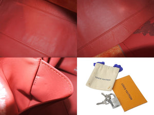 LOUIS VUITTON ルイヴィトン モナリザ スピーディ30 ボストンバッグ マスターズコレクション M43372 ピンク 美品 中古 58402