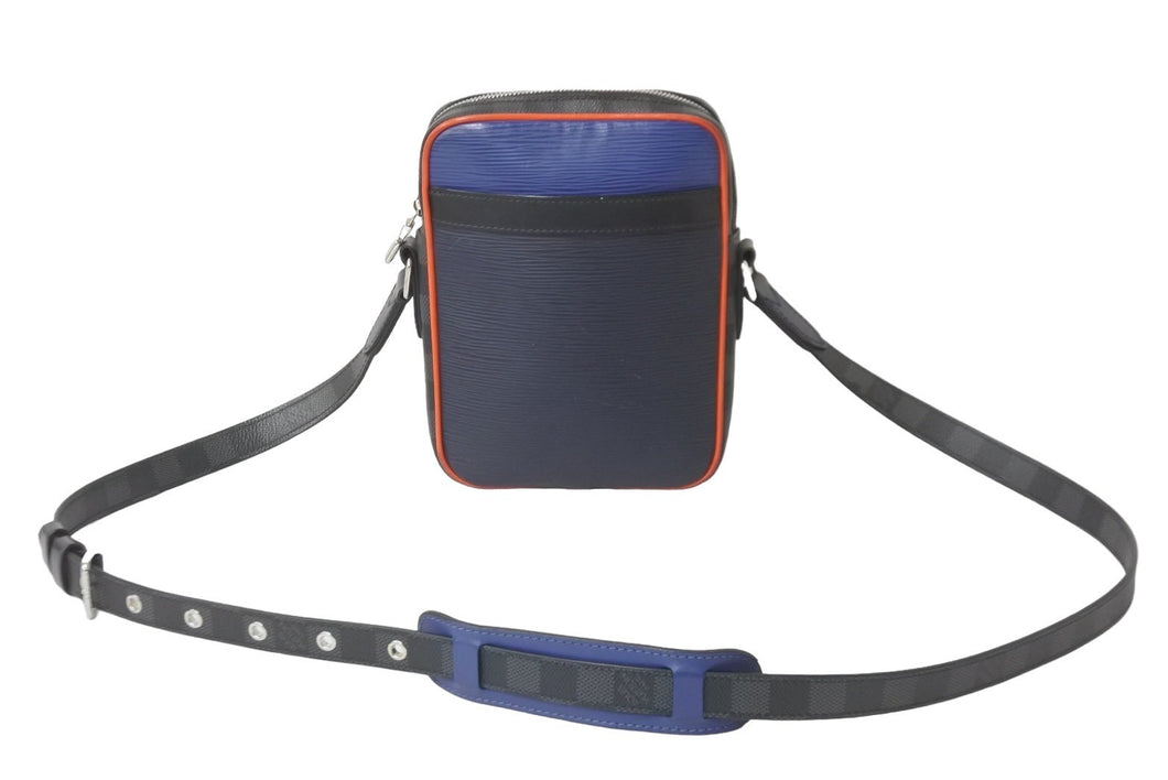 LOUIS VUITTON ルイヴィトン ショルダーバッグ ダヌーヴPM エピレザー ダミエグラフィット M51460 美品 中古 58403