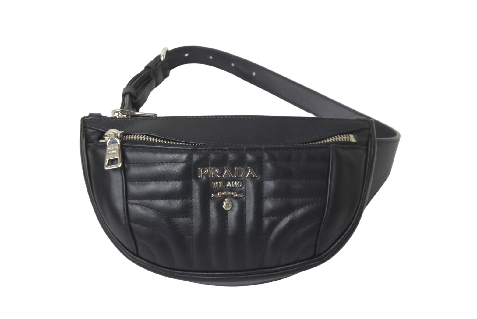 美品PRADA ウエストポーチ ブラック（楽天市場】プラダ（カラー