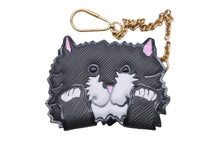 Load image into Gallery viewer, LOUIS VUITTON ルイヴィトン カードケース キャットグラム カードホルダー エピレザー チェーン付き M63898 美品 中古 58420