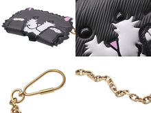 Load image into Gallery viewer, LOUIS VUITTON ルイヴィトン カードケース キャットグラム カードホルダー エピレザー チェーン付き M63898 美品 中古 58420