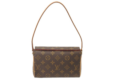 LOUIS VUITTON ルイヴィトン ハンドバッグ レシタル モノグラムキャンバス M51900 ゴールド金具 美品 中古 58431