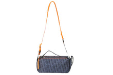 Load image into Gallery viewer, 極美品 Christian Dior クリスチャンディオール ショルダーバッグ フライトライントロッター ベイビー オレンジ シルバー金具 58444