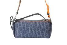 Load image into Gallery viewer, 極美品 Christian Dior クリスチャンディオール ショルダーバッグ フライトライントロッター ベイビー オレンジ シルバー金具 58444