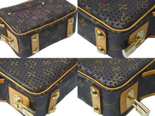Load image into Gallery viewer, LOUIS VUITTON ルイヴィトン ショルダーバッグ ミニトロカデロ M95175 モノグラムペルフォ ブラウン ワインレッド 美品 中古 58452