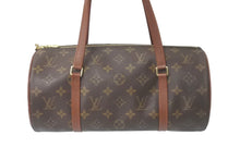 Load image into Gallery viewer, LOUIS VUITTON ルイヴィトン モノグラム パピヨン30 ハンドバッグ 旧型 筒型 ロゴ 鞄 カバン M51365 美品 中古 58456