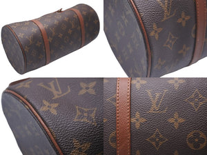 LOUIS VUITTON ルイヴィトン モノグラム パピヨン30 ハンドバッグ 旧型 筒型 ロゴ 鞄 カバン M51365 美品 中古 58456