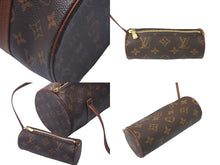 Load image into Gallery viewer, LOUIS VUITTON ルイヴィトン モノグラム パピヨン30 ハンドバッグ 旧型 筒型 ロゴ 鞄 カバン M51365 美品 中古 58456