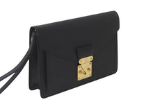 Load image into Gallery viewer, LOUIS VUITTON ルイヴィトン エピ ポシェット セリエ ドラゴンヌ セカンドバッグ ノワール M52612 ゴールド金具 美品 中古 58460