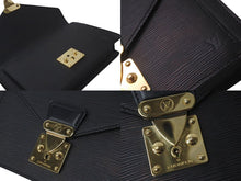 Load image into Gallery viewer, LOUIS VUITTON ルイヴィトン エピ ポシェット セリエ ドラゴンヌ セカンドバッグ ノワール M52612 ゴールド金具 美品 中古 58460