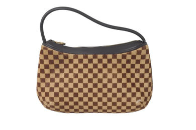 LOUIS VUITTON ルイヴィトン ハンドバッグ ダミエ ソバージュ タイガー M92132 ハラコ 美品 中古 58490