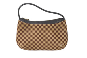 LOUIS VUITTON ルイヴィトン ハンドバッグ ダミエ ソバージュ タイガー M92132 ハラコ 美品 中古 58490
