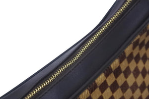 LOUIS VUITTON ルイヴィトン ハンドバッグ ダミエ ソバージュ タイガー M92132 ハラコ 美品 中古 58490