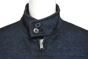 極美品 SAINT LAURENT サンローラン ブルゾン ムーンゾン テディ ブルゾン 刺繍 16SS 9644 Y565K シルバー金具 中古 58503 