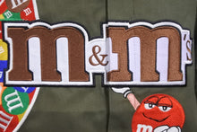 Load image into Gallery viewer, JH Design ジェイエイチデザイン M&amp;M&#39;s レーシング ジャケット カーキ 刺繍 パッチ エムアンドエムズ サイズL 美品 中古 58509