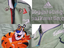 Load image into Gallery viewer, JH DESIGN ジェイエイチデザイ 00s ケロッグ レーシング ジャケット グリーン ジェフハミルトン 刺繍 サイズL 良品 美品 中古 58510