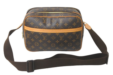 LOUIS VUITTON ルイヴィトン ショルダーバッグ リポーターPM M45254 モノグラム ゴールド金具 美品 中古 58518